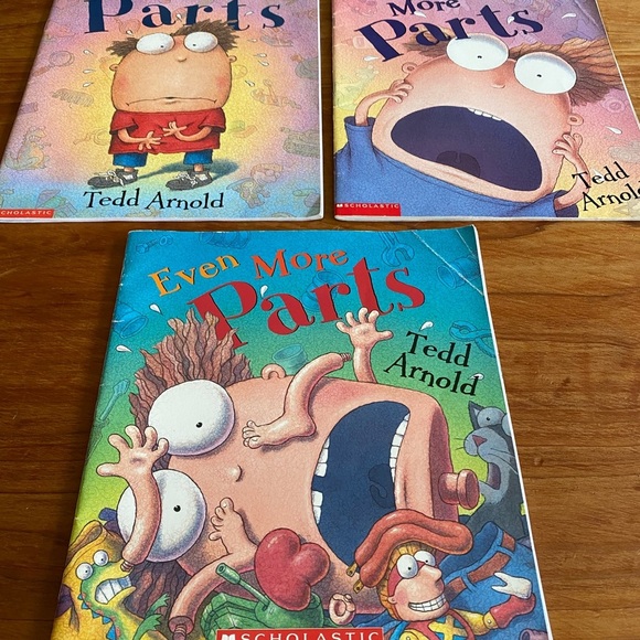 Picture Book  “Parts” Books (Bundle of 3) by Ted Arnold - Picture 1 of 8